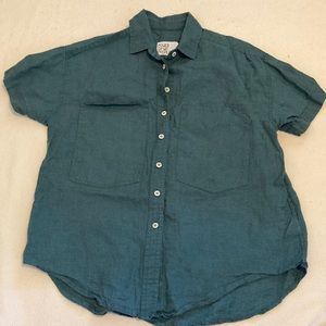Power of my People Wayward Fit linen button down